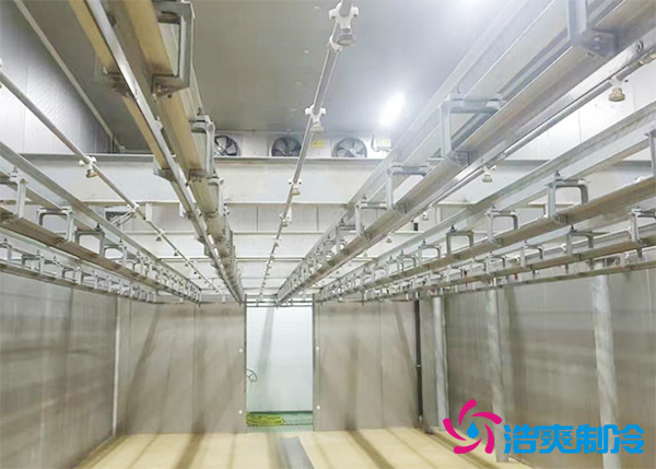 屠宰場建造200噸豬肉排酸冷庫安裝造價多少錢？-浩爽制冷