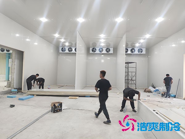 5000平米生鮮冷鏈果蔬保鮮冷庫建造安裝造價多少錢？-浩爽制冷